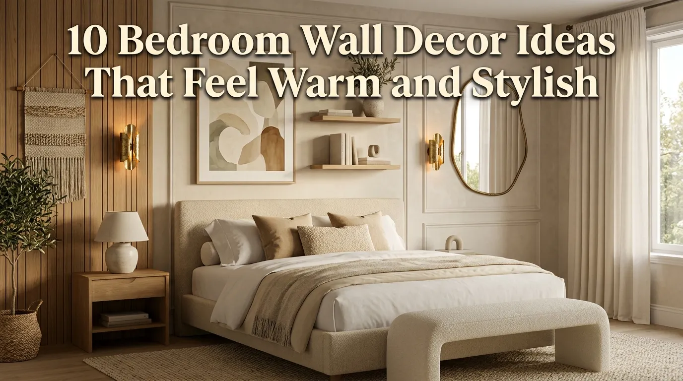 10 Bedroom Wall Decor Ideas That Feel Warm and Stylish