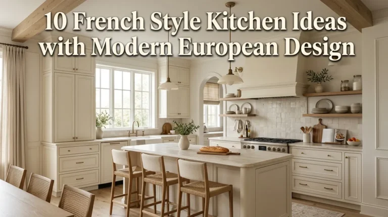 10 French Style Kitchen Ideas with Modern European Design